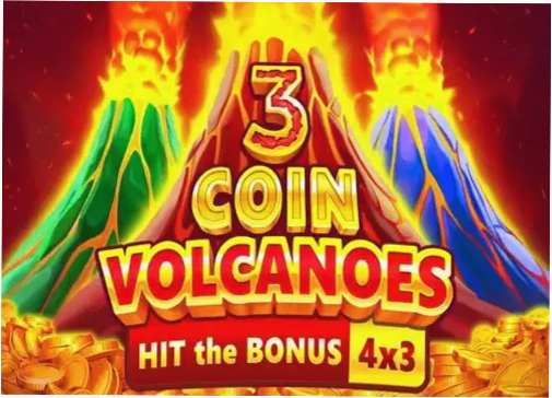 Rocket Casino AU 3 Coin Volcanoes