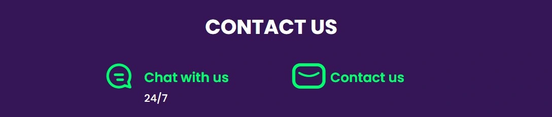 Rocket Casino live chat and email support