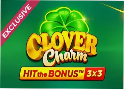 Rocket Casino AU Clover Charm